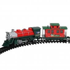 Eztec Santa Express Christmas Train Set, 35 Piece Set, 3+ Years   564314857